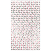 Nappe Best Valentine’s Gift Pink Hearts Tablecloth Love (Devant)