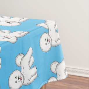 Nappe Bichon frise dog dessin animé