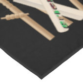 Nappe Billets De Cricket, Bateaux Et Balles, (Angle)
