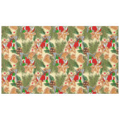 Nappe biscuits père Noël pour tapis de course de noël (Devant (Horizontal))