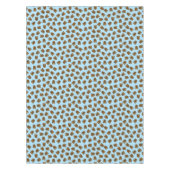 Nappe Bison Buffalo fête d'anniversaire Bleu (Devant)