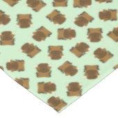 Nappe Bison Buffalo fête d'anniversaire Vert (Angle)