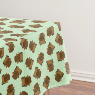 Nappe Bison Buffalo fête d'anniversaire Vert