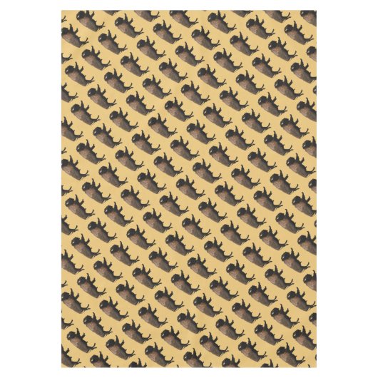 Nappe Bison galopant (Devant)