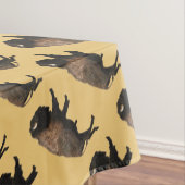 Nappe Bison galopant (In Situ)