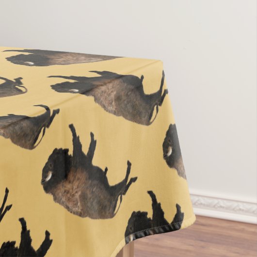 Nappe Bison galopant (In Situ)