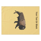 Nappe Bison galopant (Devant (Horizontal))