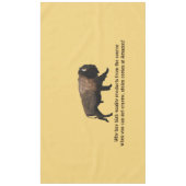 Nappe Bison galopant - Attention (Devant)