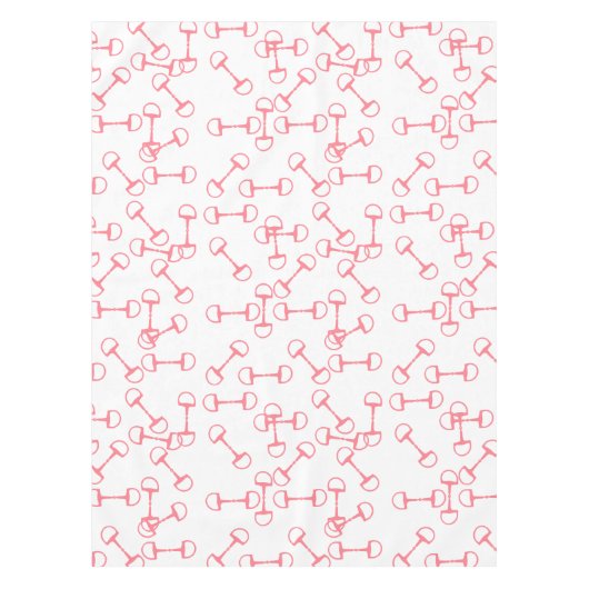 Nappe Bits équestres rose (Devant)