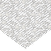 Nappe BITUB Motif (Croyez en l'incroyable) Blanc (Angle)