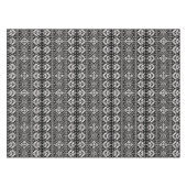 Nappe Black and White Christmas Fair Isle Motif (Devant (Horizontal))