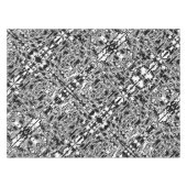 Nappe Black and White Geometric Art 25 (Devant (Horizontal))