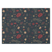 Nappe Black Holiday Watercolor Pine Berry Whimsical (Devant (Horizontal))