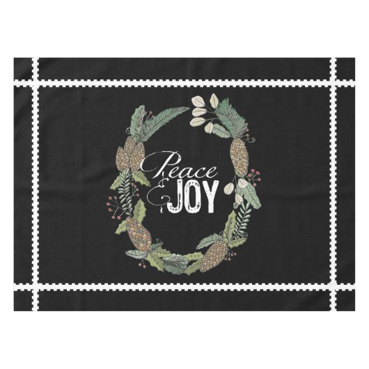 Nappe Black Peace Joie À feuillage persistant cônes Serr (Devant (Horizontal))
