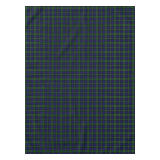 Nappe Black Watch Tartan bleu vert Plaid (Devant)