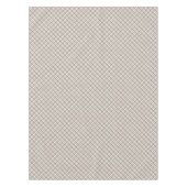 Nappe Blanc beige noir diagonale lumière à damiers motif (Devant)