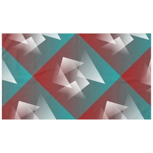 Nappe blanc bordeaux turquoise (Devant (Horizontal))