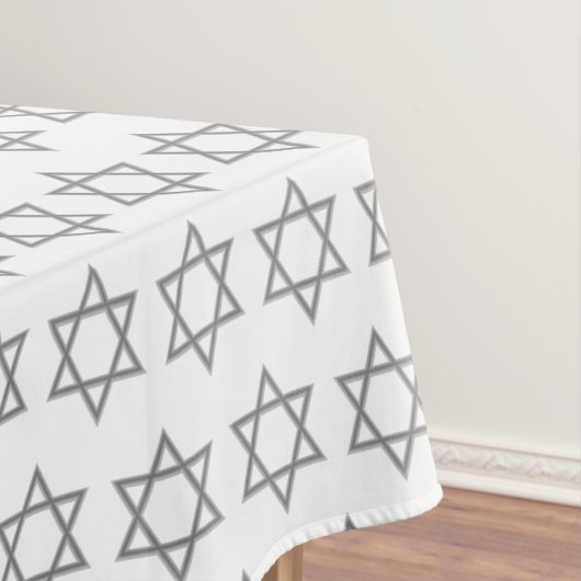 Nappe Blanc élégant | ÉTOILE DE DAVID (In Situ)