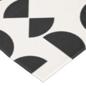 Nappe Blanc Moderne Elégant Tribal Géométrique (Angle)