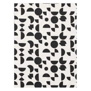 Nappe Blanc Moderne Elégant Tribal Géométrique