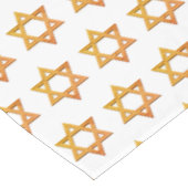 Nappe Blanc moderne | Rosh Hashanah | ÉTOILE DE DAVID (Angle)
