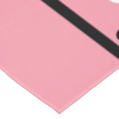 Nappe Blanc Vert Points Roses (Angle)
