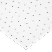 Nappe Blanche à Points Noirs Minimaliste (Angle)