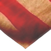 Nappe Blanche Drapeau Américain De Cerf, (Angle)