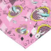 nappe blanche du pays des merveilles de nappe de (Angle)