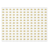 Nappe blanche pizza fromage souris jaune (Devant (Horizontal))