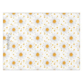 Nappe Blancs clairs avec Centres Jaunes (Devant (Horizontal))