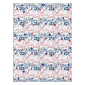 Nappe Blancs rouges et bleus avec étoiles (Devant)