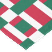 Nappe Blancs rouges et verts (Angle)