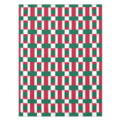 Nappe Blancs rouges et verts (Devant)