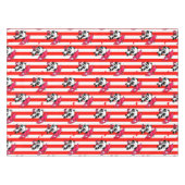 Nappe Blancs rouges mignons (Devant (Horizontal))