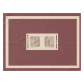 Nappe Bless This House avec texte & image modèle 52" x 7 (Devant (Horizontal))
