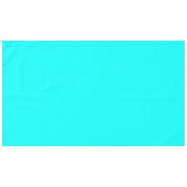 Nappe Bleu Aqua Uni (Devant (Horizontal))
