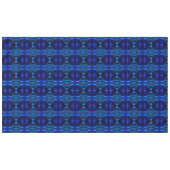 Nappe Bleu avec des traits 'flottants' entrelacés (Devant (Horizontal))