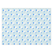 Nappe Bleu Blanc à carreaux Bébé Garçon (Devant (Horizontal))