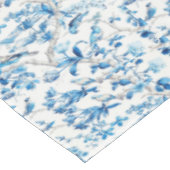 Nappe Bleu Blanc Chinoiserie Coton Table à manger (Angle)
