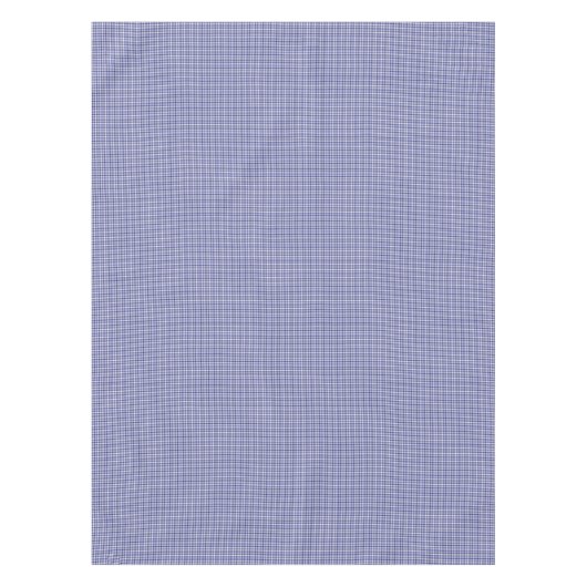 Nappe Bleu-blanc En vichy-52 x 70 COTON (Devant)
