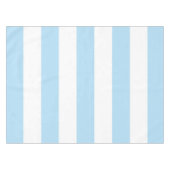Nappe Bleu, Blancs, Motif rayé (Devant (Horizontal))