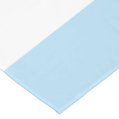 Nappe Bleu, Blancs, Motif rayé (Angle)