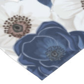 Nappe Bleu chic Dusty Floral Botanique (Angle)
