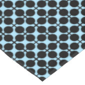 Nappe Bleu clair avec géométrie noire (Angle)