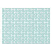 Nappe Bleu-clair Aweigh d'Ancres nautiques (Devant (Horizontal))