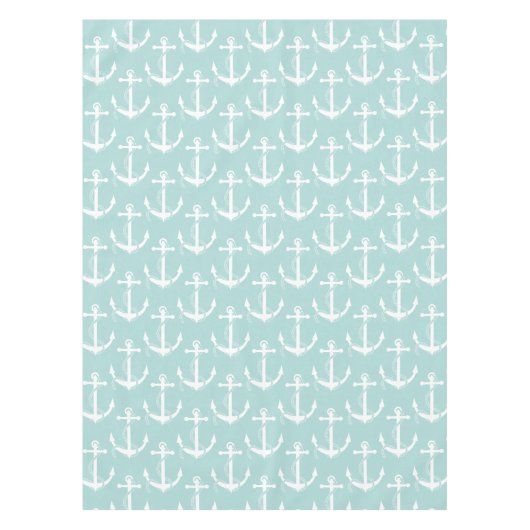 Nappe Bleu-clair Aweigh d'Ancres nautiques (Devant)