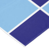 Nappe Bleu clair, Marine et Carrés blancs (Angle)