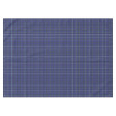 Nappe Bleu Classique Sur Plaid Bleu (Devant (Horizontal))