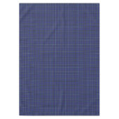 Nappe Bleu Classique Sur Plaid Bleu (Devant)